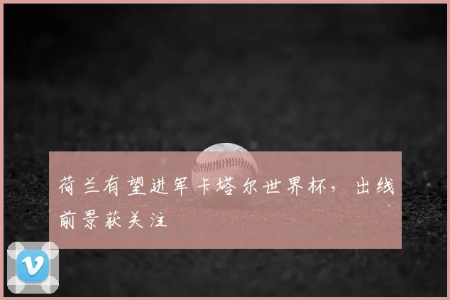 荷兰有望进军卡塔尔世界杯，出线前景获关注