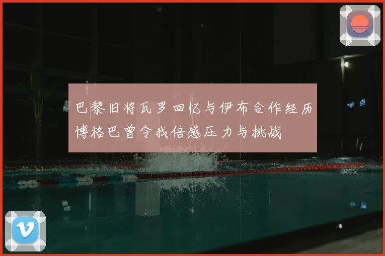 巴黎旧将瓦罗回忆与伊布合作经历博格巴曾令我倍感压力与挑战